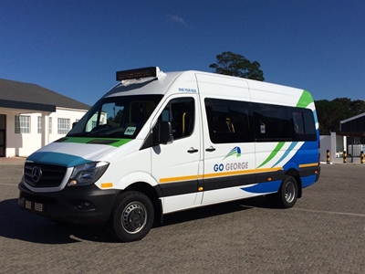 Minibus joins GO GEORGE fleet